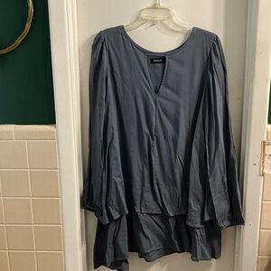 Wishlist Slate Blue Tunic Top